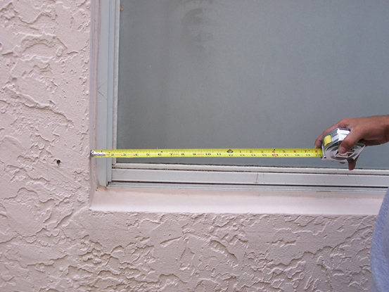 Correct way to Measure Your Window
